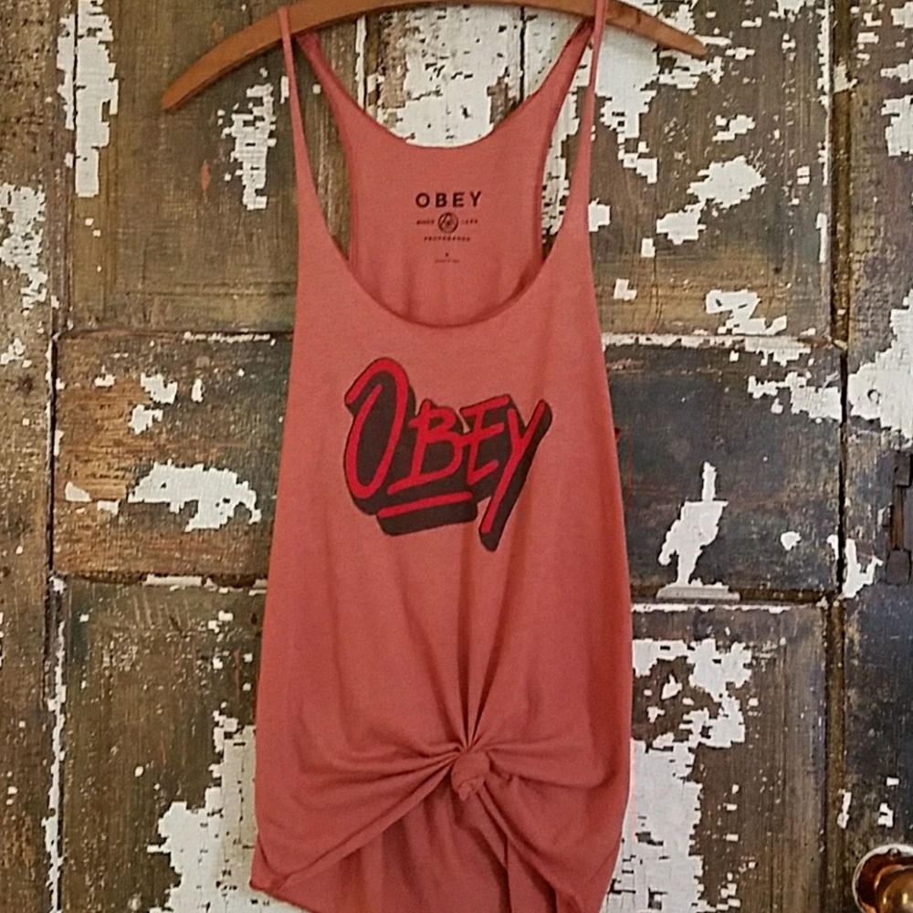Obey tank top